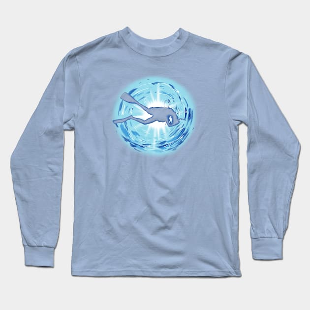 Diving Long Sleeve T-Shirt by sibosssr